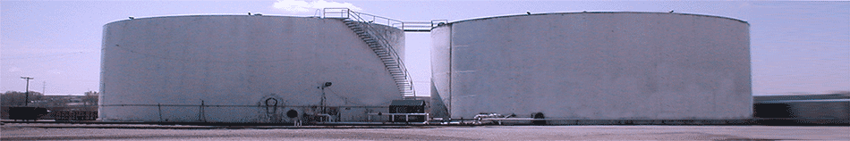 2 million gallon storage tanks